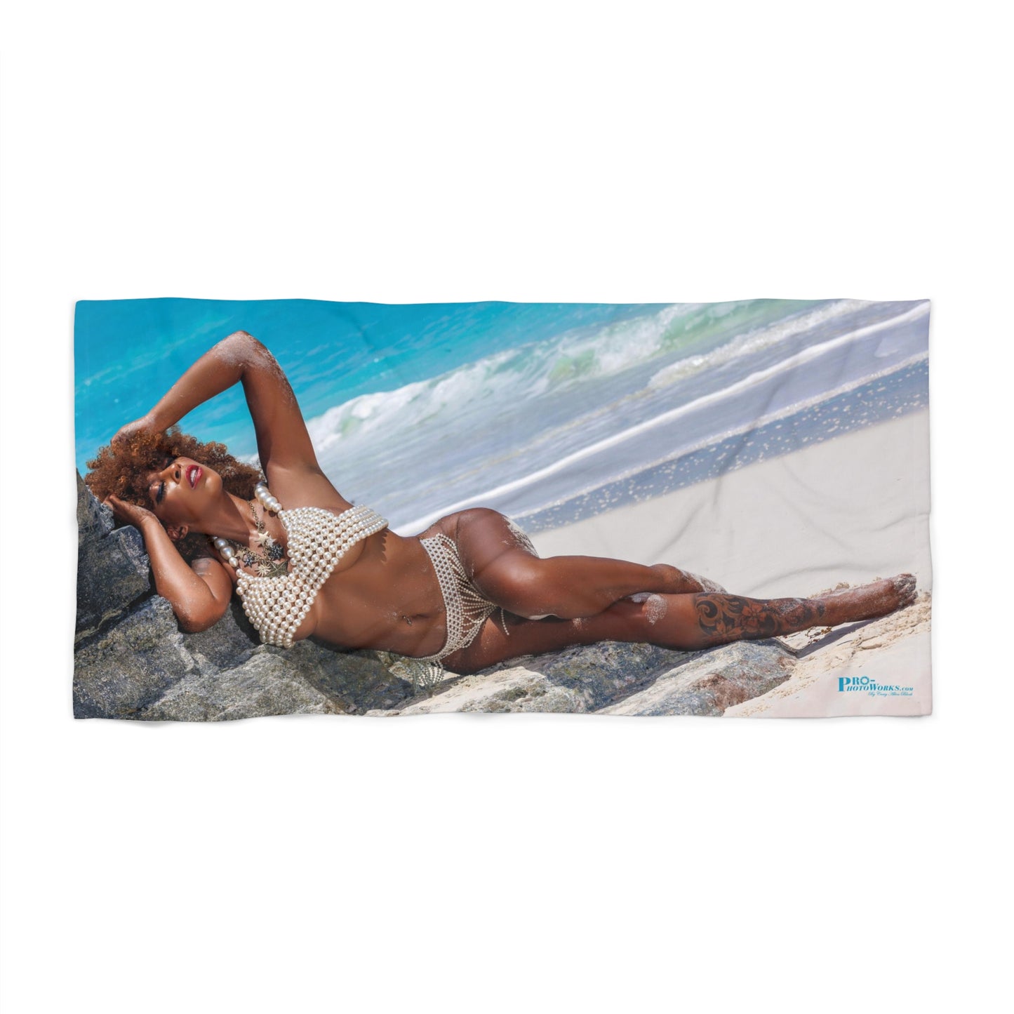 Latoya Seduction 11 Beach Towel