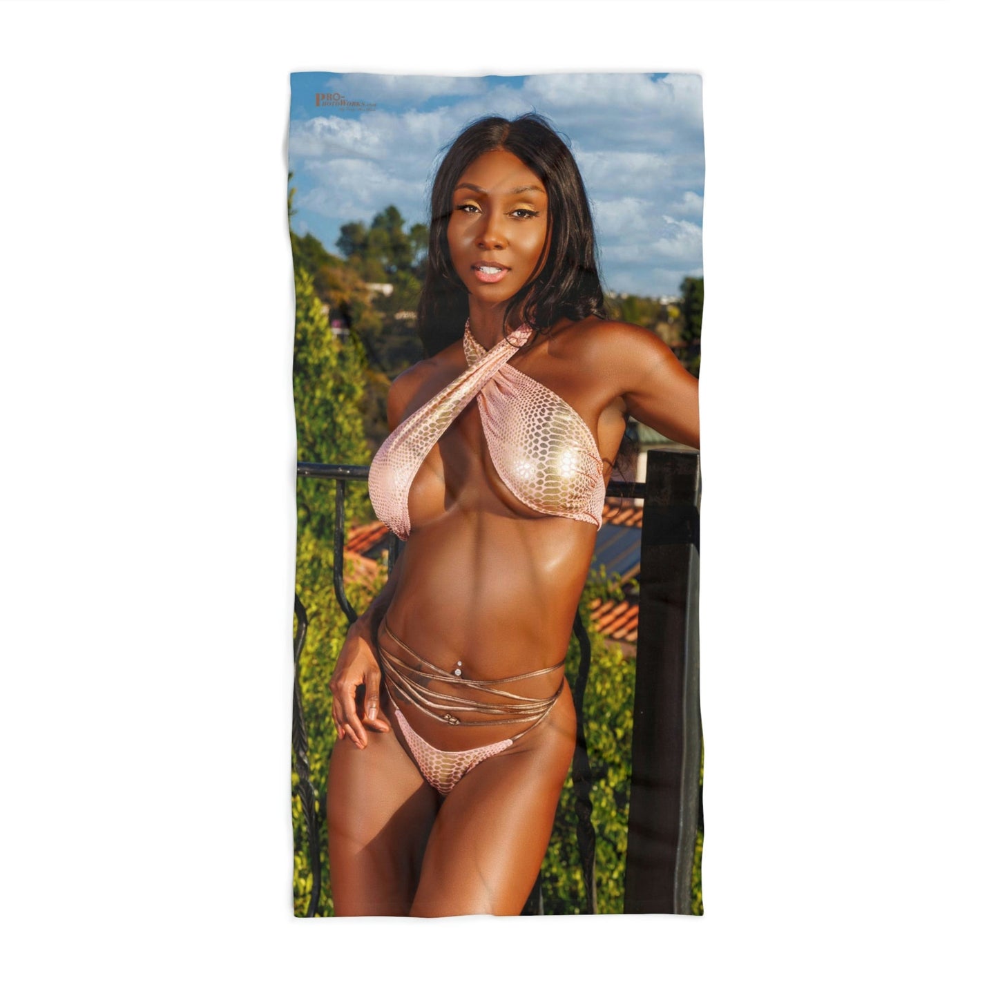 Mel Walls 03 Beach Towel