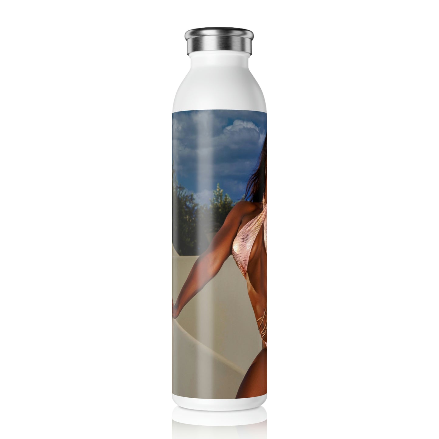 Mel Walls 01 Slim Water Bottle