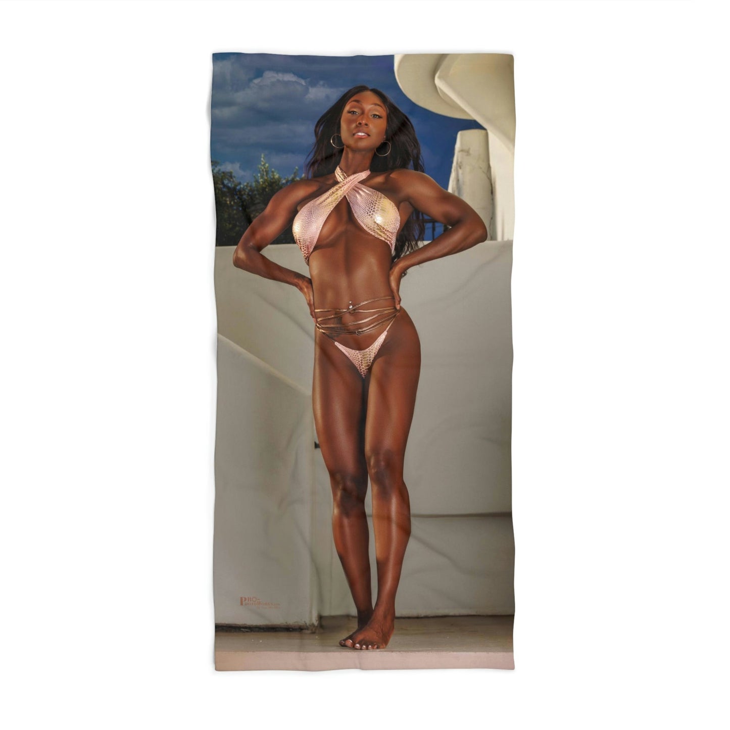 Mel Walls 07 Beach Towel