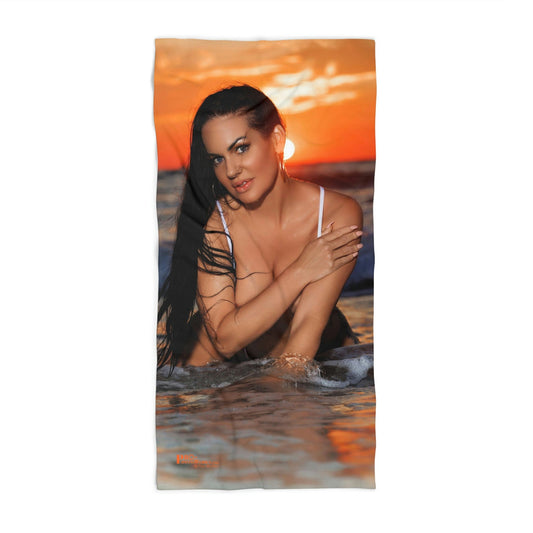 Crystal Rodriguez 03 Beach Towel