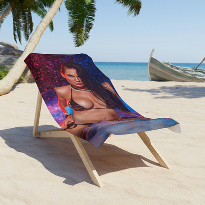 Crystal Rodriguez 07 Beach Towel