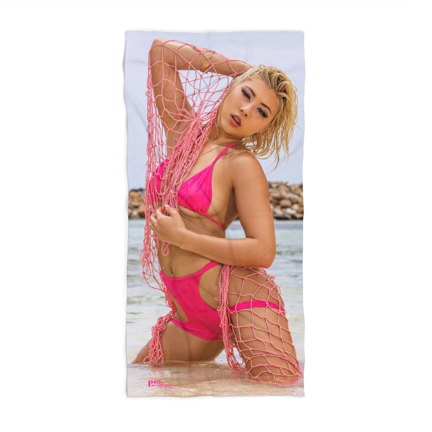 Sabrina Elsie, Tangled Up In You, Beach Towel #1